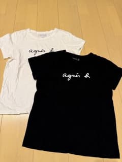agnès b. アニエスベー ロゴTシャツ 2枚セットのサムネイル