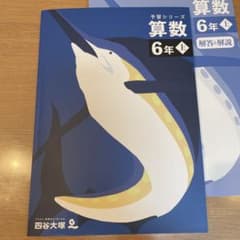 四谷大塚 予習シリーズ 算数 6年 上 - メルカリ