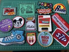 ワッペン まとめ売り 14枚セットのサムネイル