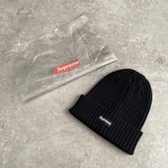 新品 26SS Supreme Overdyed Beanie 黒 ブラック - メルカリ