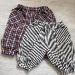 【お値下げ中！】Favon バルーンパンツ 2枚セット 80のサムネイル