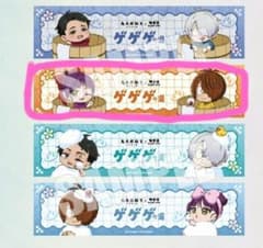 게게게의 수수께끼 극락탕 RAKU SPA CAFE 머플러 타올 키타로 & 고양이 딸