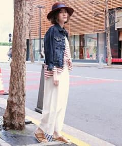 スタディオクリップ ワイドパンツ  リネンのサムネイル