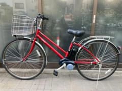 中古電動自転車パナソニック ビビDXシティ 27インチ レッド 横浜 №8262 中古電動自転車パナソニック ビビDXシティ 27インチ レッド 横浜 №8262