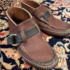 ARROW MOCCASIN リングブーツ ダブルソール オールレザー - メルカリ