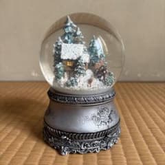 クリスマス スノードーム オルゴール付きのサムネイル