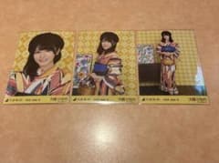 乃木坂46 大越ひなの 浴衣 2026.June-II 生写真 3種コンプ - メルカリ