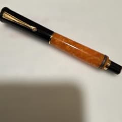 デルタ 万年筆 ドルチェビータ パピヨン バーメイル F - メルカリ