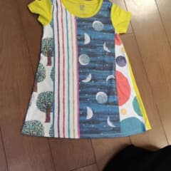 Design Tshirts Store  graniph 110 ワンピースのサムネイル