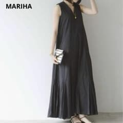 MARIHA マリハ 夏の月影のドレス ノースリーブワンピース 黒 - メルカリ