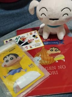 크레용 신짱 시로 봉제인형 파일 스마트폰 케이스 비매품