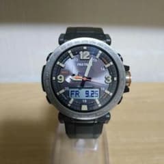 CASIO PRO TREK PRG-600 5497 タフソーラー 動作確認済のサムネイル