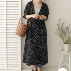 本日限定！美品URBAN RESEARCH DOORS カシュクールワンピースのサムネイル
