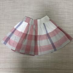 美品】BURBERRYピンクチェック柄 フレアスカート 6Y116cm - メルカリ