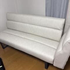 ニトリ・リビングダイニングソファ・!!注意!!アーム取り外し済み
