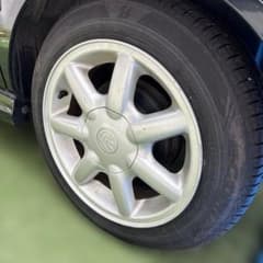 K*0様 引取可能　ナット付きVW 純正 14インチ６ｊタイヤセットのサムネイル