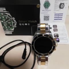AW12 スマートウォッチ シルバー ゴールドのサムネイル