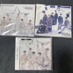 なにわ男子 Alpha アルバム 3形態セット - メルカリ