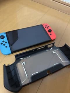 Nintendo Switch 有機ELモデル 青/赤本体　箱無し　付属品無しのサムネイル