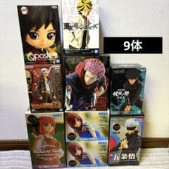 주술회전·귀멸의 칼날·5등분의 신부·ONE PIECE 등 피규어 세트
