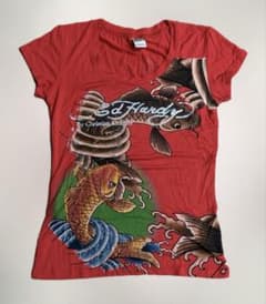 Ed Hardy　Tシャツ　鯉のサムネイル