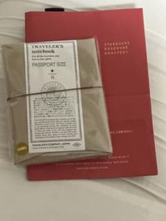 スターバックスリザーブ ロースタリー トラベラーズノート レギュラー キャメル スターバックスリザーブ 中目黒 トラベラーズノート レギュラーサイズ