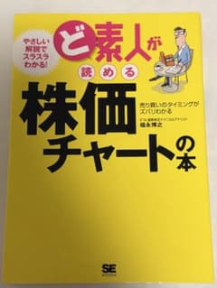 ど素人が読める株価チャートの本のサムネイル