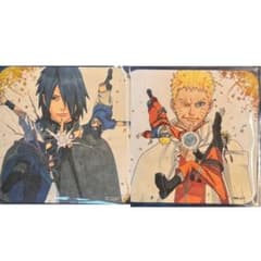 NARUTO 아트 코스터 점프전 우치하 사스케 우즈마키 나루토 2점