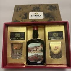 古酒OLD NIKKA ウイスキー グラスセット ギフトボックス - メルカリ