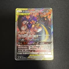 アーゴヨン＆アクジキングGX SR SM12 オルタージェネシス 102/095 アーゴヨン＆アクジキングGX SR SM12 オルタージェネシス 102/095