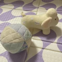 ファミリアメロディぬいぐるみと音がなるボールのサムネイル