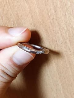 4℃ シルバーダイヤモンドリングのサムネイル