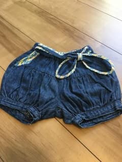 デニムショートパンツ 90㎝のサムネイル