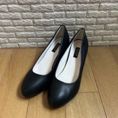 SHOESN 黒 パンプス シンプルのサムネイル