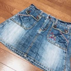 デニムミニスカート デニムスカートのサムネイル