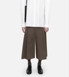 AMOMENTO Wide Bermuda Pants, Brown - メルカリ