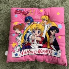 当時物　セーラームーン　クッション　座布団のサムネイル