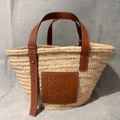 LOEWE Large Anagram Basket Natural/Tan - メルカリ