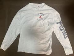 ジョーダン PSG パリ ロゴ 長袖カットソー 白 ロンT Jordan メンズのサムネイル