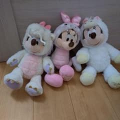 Disney Store ぬいぐるみ 3体 2024 2025 2026　ミニー