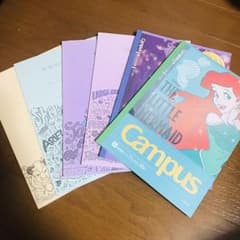 campus キャンパス ノート ディズニー 6冊セットのサムネイル