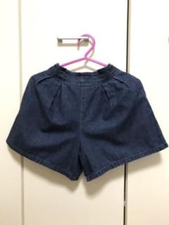 ジーユー　ショートパンツ キュロット　140cmのサムネイル