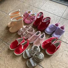 14㎝　女の子靴　まとめ売りのサムネイル