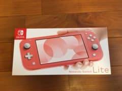 新品未開封ニンテンドースイッチライト本体　コーラルのサムネイル