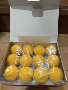 ☆ケンコー社製 屋内ラケットテニス用中古スポンジボール美品！計12個！送料込み☆のサムネイル