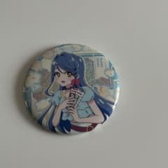 映画 名探偵プリキュア smt ラメ缶バッジ 帆羽くれあ キュアエクレール