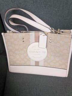美品】COACH デンプシー キャリーオール シグネチャー (C8848) - メルカリ