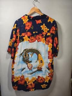 90s RED DRAGON Kennington ケニントン アロハシャツのサムネイル