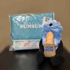 パペットスンスン ぬいぐるみ&収納ケース 2点セット