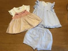 petit main 90cm セットアップ＆ワンピースのサムネイル